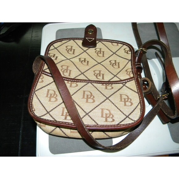 Dooney & Bourke Signature Canvas Crossbody Bag Small - Picture 9 of 16